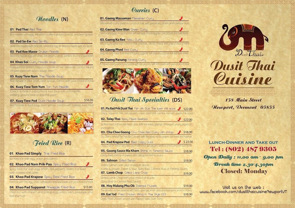 Dusit Thai Cuisine Po Pia Sod Fresh Spring Rolls
